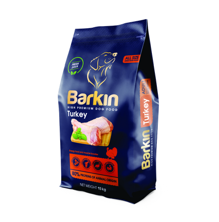 Karma sucha PREMIUM dla psa BARKIN INDYK ENERGY 15KG