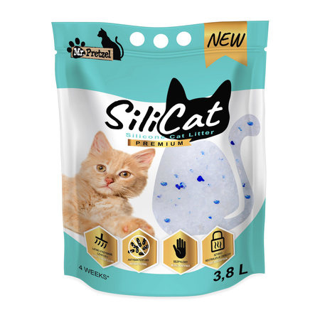 MP-4507 Mr. Pretzel żwirek silikonowy SIilliCat 3.8l