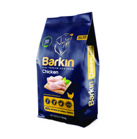 Karma sucha PREMIUM dla psa BARKIN KURCZAK 15KG