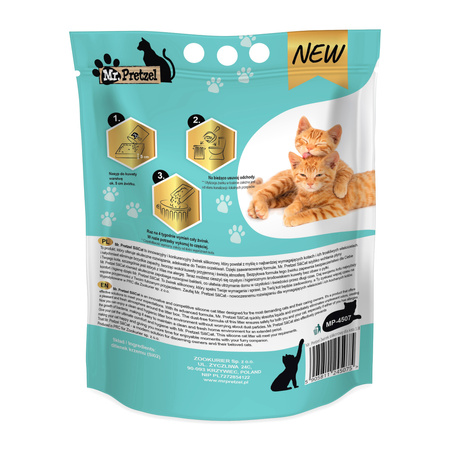 MP-4507 Mr. Pretzel żwirek silikonowy SIilliCat 3.8l