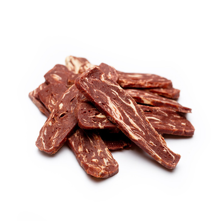 Mr. Pretzel Przysmaki dla psa paski z kaczki i dorsza 500g