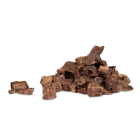 Hau Miau Puzzo Snack, przysmak dla psa, płucka jagnięce, kawałki, około 1cm, 100g