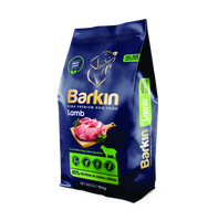 Karma sucha PREMIUM dla psa BARKIN JAGNIĘCINA 15KG