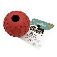 Mr. Pretzel Piłka gumowa na przysmaki dla psa 7cm