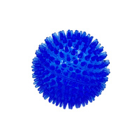 Mr. Pretzel Silikonowa półprzezroczysta piłka z kolcami dla psa 9cm