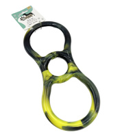 Mr. Pretzel Zabawka Szarpak gumowy Ósemka Melanż dla psa 30cm